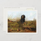 Briefkaart met cokeswervel (Voorkant / Achterkant)