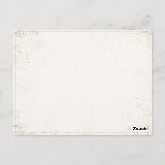 Briefkaart met Cool Aspen Ski Print (Achterkant)