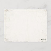 Briefkaart met Cool  Cop Illustratie (Achterkant)