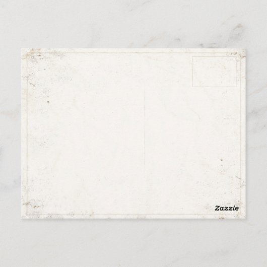 Briefkaart met Cool  Cop Illustratie (Achterkant)