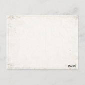 Briefkaart met Cool microfoon (Achterkant)