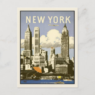 Briefkaart met Cool  New York Print
