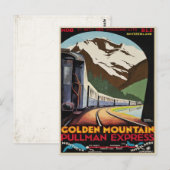 Briefkaart met Cool  Ski Resorts Print (Voorkant / Achterkant)