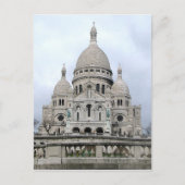 Briefkaart met de Coeur de Paris. (Voorkant)