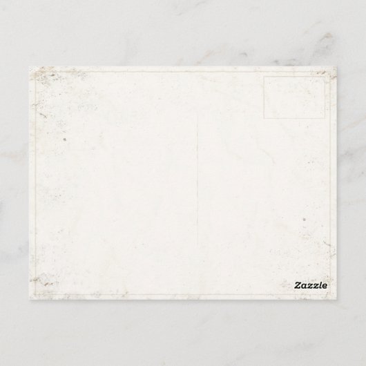 Briefkaart met de vlag van de VS (Achterkant)