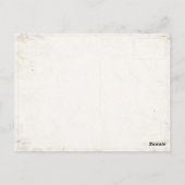 Briefkaart met de vlag van Dirty uit Frankrijk (Achterkant)