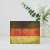 Briefkaart met de vlag van Duitsland (Staand voorkant)