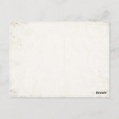 Briefkaart met de vlag van Groot-Brittannië in noo (Achterkant)