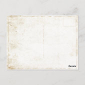 Briefkaart met de  vlag van het Verenigd Koninkrij (Achterkant)