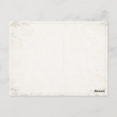 Briefkaart met de vuile  vlag uit Rusland (Achterkant)