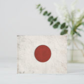 Briefkaart met Dirty  Flag uit Japan (Staand voorkant)