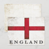  Briefkaart met Dirty Old English Flag (Voorkant / Achterkant)