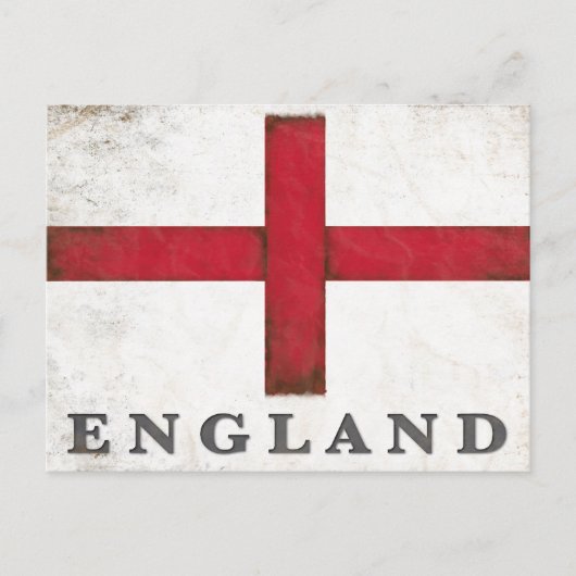 Briefkaart met Dirty Old English Flag (Voorkant)