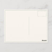 Briefkaart met Dirty  Zweedse vlag (Achterkant)