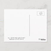 Briefkaart met dolle-bobie-dolk in Azië (Achterkant)