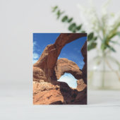 Briefkaart met dubbele boog (Staand voorkant)