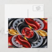 Briefkaart met Duitsland Kleuren Design (Voorkant / Achterkant)