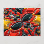 Briefkaart met Duitsland Kleuren Design (Voorkant)