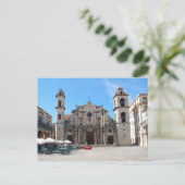 Briefkaart met een afbeelding van de kathedraal va (Staand voorkant)