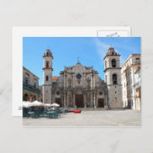 Briefkaart met een afbeelding van de kathedraal va (Voorkant / Achterkant)