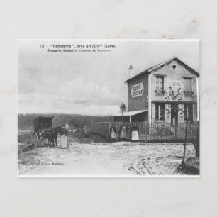 Briefkaart met een 'Panorama' bij Antony