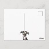 Briefkaart met een prettige kerst (Achterkant)