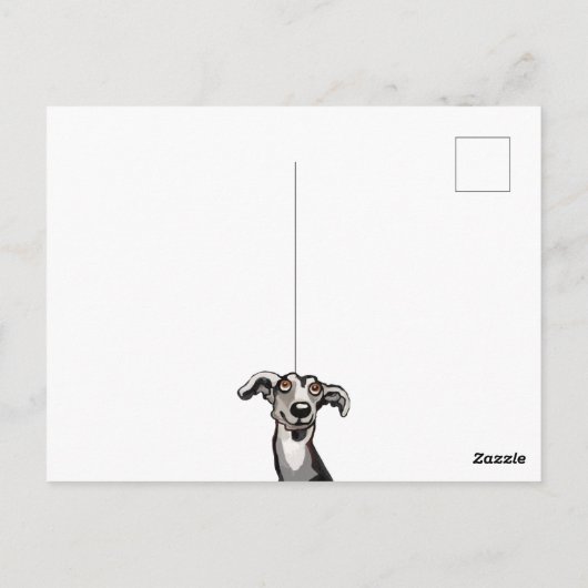 Briefkaart met een prettige kerst (Achterkant)