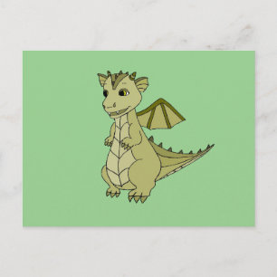 Briefkaart met een schattig ontwerp van de baby dr