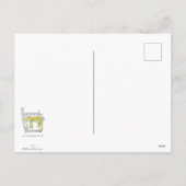 Briefkaart met elegante cheetah (Achterkant)