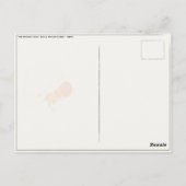 Briefkaart met Emile Munier Painting (Achterkant)