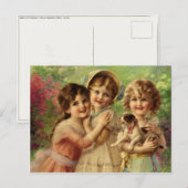 Briefkaart met Emile Vernon-schildering (Voorkant / Achterkant)