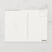 Briefkaart met Emile Vernon-schildering (Achterkant)