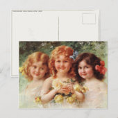 Briefkaart met Emile Vernon-schildering (Voorkant / Achterkant)