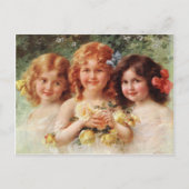 Briefkaart met Emile Vernon-schildering (Voorkant)