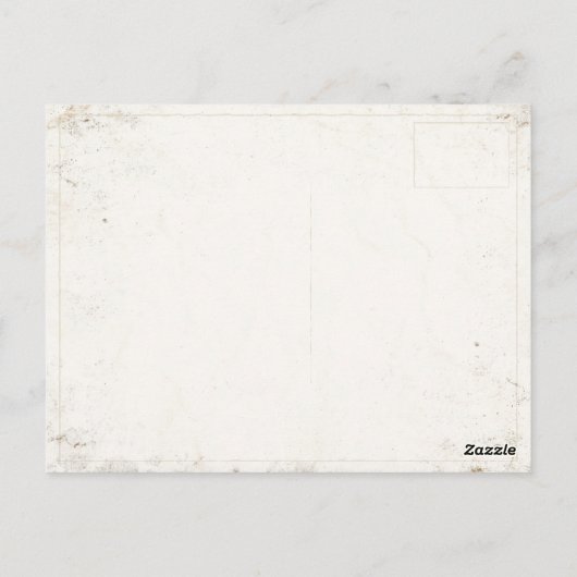 Briefkaart met Fair Poster Print van de  wereld (Achterkant)