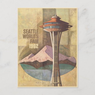 Briefkaart met Fair Poster Print van de wereld