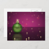 Briefkaart met feestdag voor feestdagen met pretti (Voorkant / Achterkant)