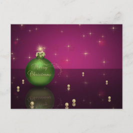 Briefkaart met feestdag voor feestdagen met pretti