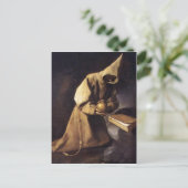 Briefkaart met Francisco de Zurbaran Painting (Staand voorkant)