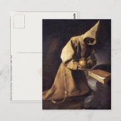 Briefkaart met Francisco de Zurbaran Painting (Voorkant / Achterkant)