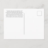 Briefkaart met gehakt engel (Achterkant)