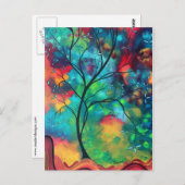 Briefkaart met gekleurde inspiratie (Voorkant / Achterkant)