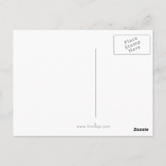 Briefkaart met gemarmerd papier (Achterkant)