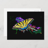 Briefkaart met gestyleerd slibstaartje (Voorkant / Achterkant)