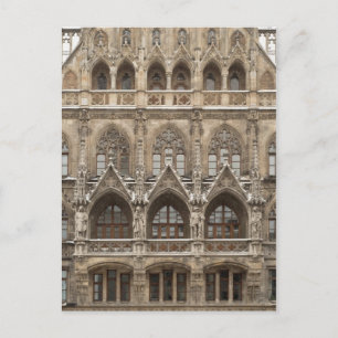 Briefkaart met Gothic Revival Architecture