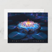 Briefkaart met gouden korven (nacht) (Voorkant / Achterkant)