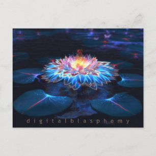 Briefkaart met gouden korven (nacht)