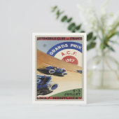 Briefkaart met  Grand Prix en Poster afdrukken (Staand voorkant)