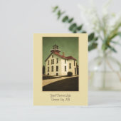 Briefkaart met groot licht (Staand voorkant)