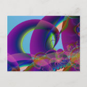 Briefkaart met halve cirkel (Voorkant)